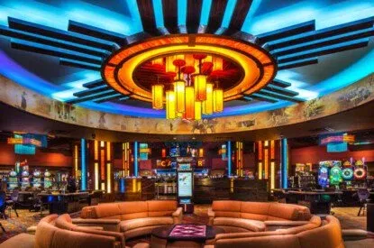 Casino interior study mood